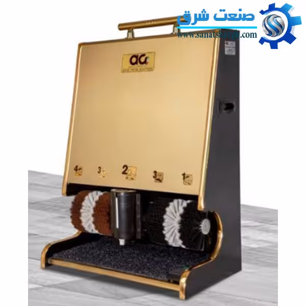دستگاه واکس استیل طلایی هتلی