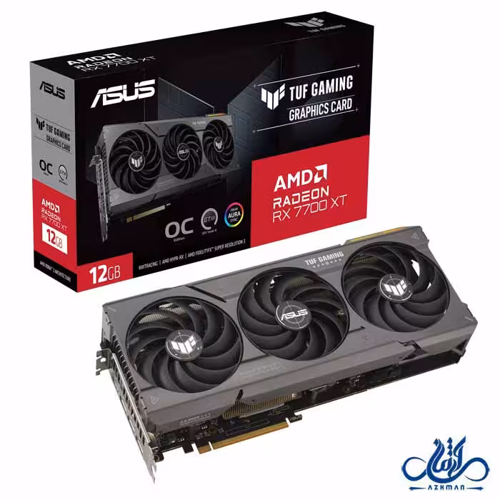 کارت گرافیک ایسوس VGA TUF Gaming RX 7700 XT OC Edition 12G