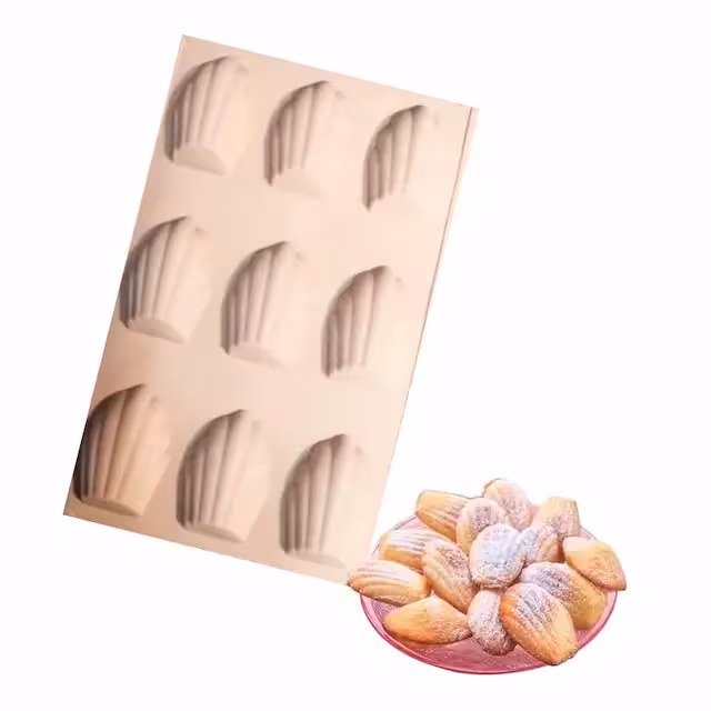 قالب سیلیکون مادلن 9 خانه