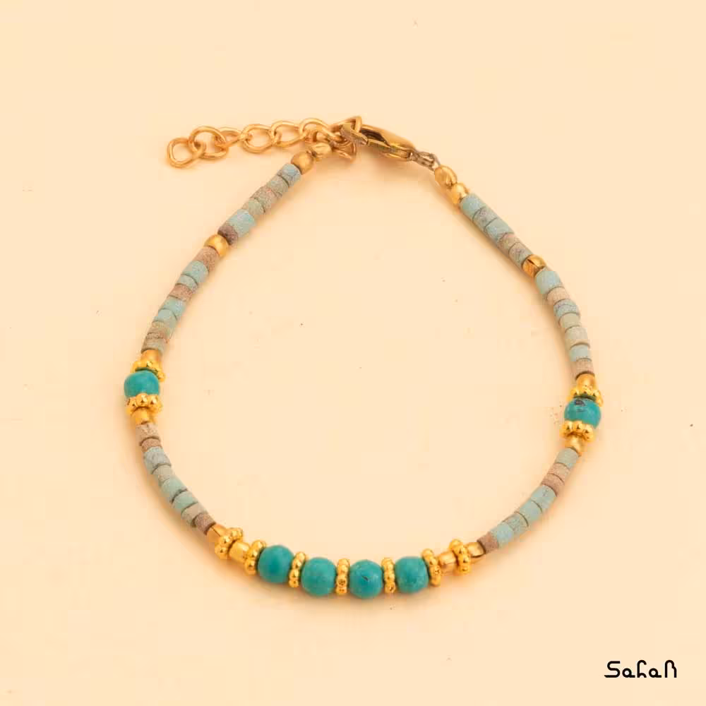 دستبند هندی منجوق