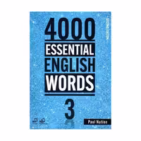 4000Essential English Words 3 2nd ویرایش دوم چاپ رنگی باکیفیت عالی