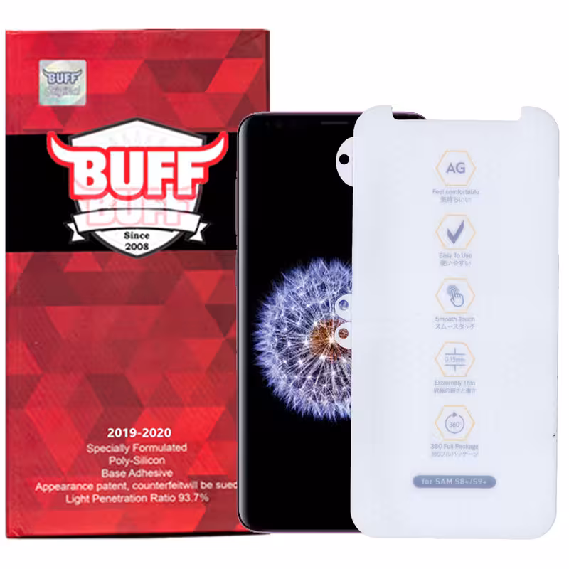 محافظ صفحه نمایش بوف مدل HgM15 مناسب برای گوشی موبایل سامسونگ Galaxy S9 Plus | کالا برتری
