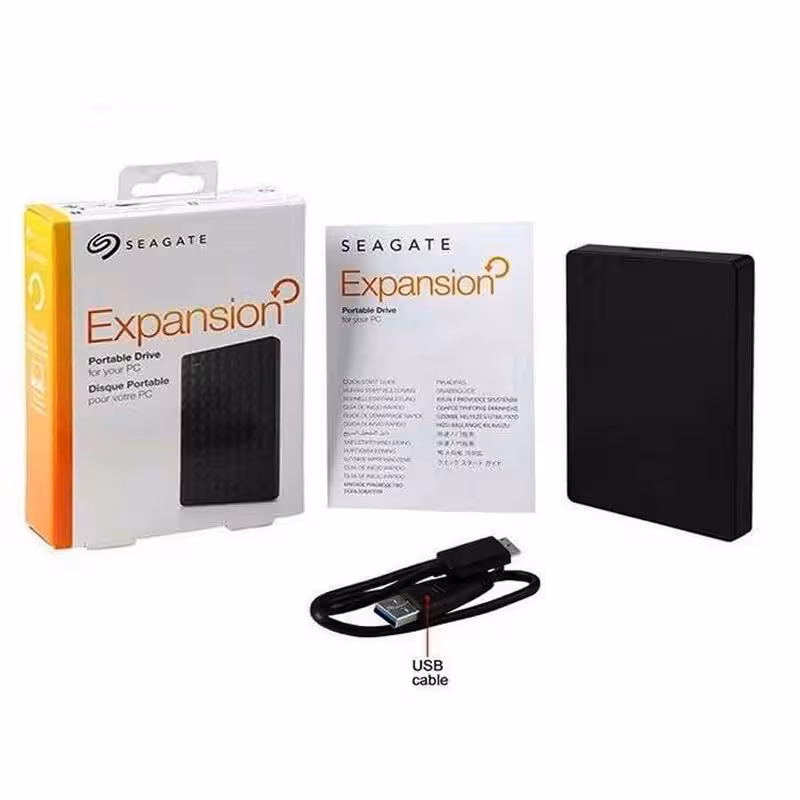 هارد اکسترنال سیگیت مدل اکسپنشن ظرفیت 750 گیگابایت با 1 سال گارانتی