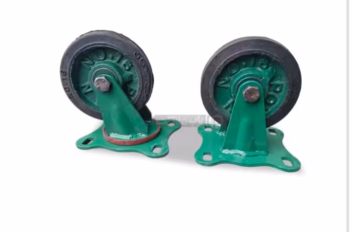 چرخ باسکولی سایز 20 شرکتی ثابت و گردان