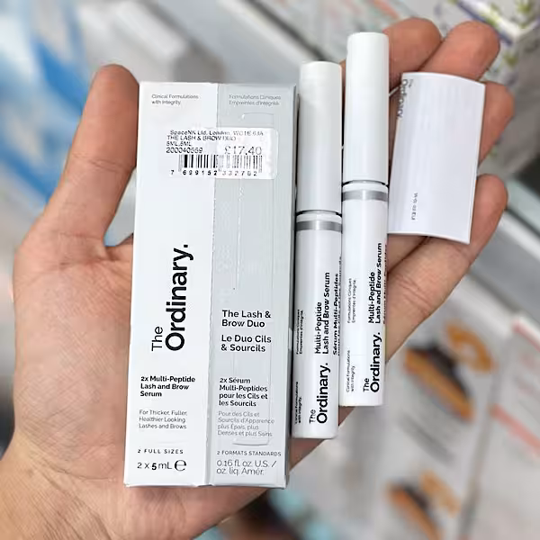 ‎سرم تقویت مژه و ابرو مولتی پپتید “پک دوتایی