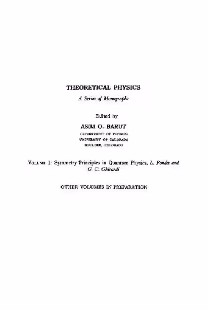 خرید و دانلود نسخه کامل کتاب Symmetry principles in quantum physics