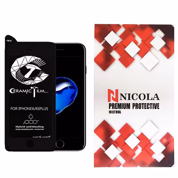 محافظ صفحه نمایش سرامیکی میتوبل مدل N_MTR مناسب برای گوشی موبایل اپل Iphone 6 Plus/6s Plus