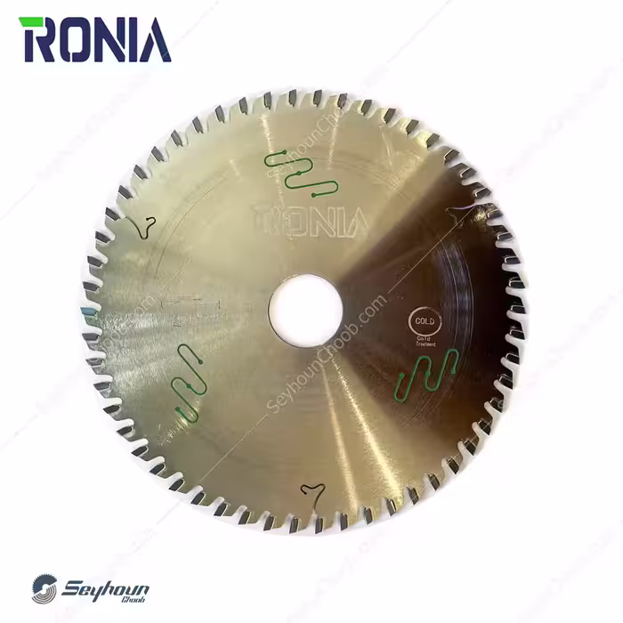 تیغ اره الماسه ام دی اف بر قطر 18 سانتی متر 54 دندانه رونیا مدل RONIA RSB-PM1805430T