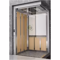 کابین آسانسور MDF استیل کد 10416