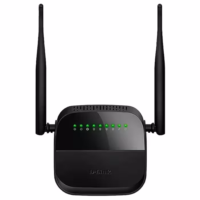مودم روتر 2 آنتن D-Link DSL-124 N300 ADSL2  300Mbps