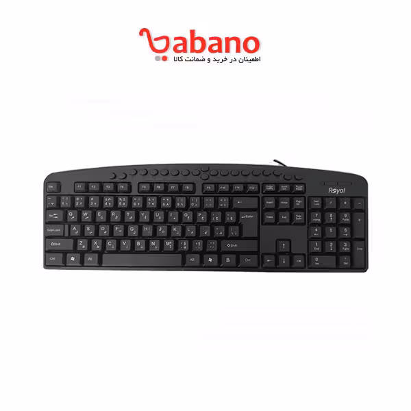 کیبورد رویال مدل k 168