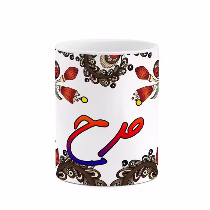 خرید ماگ-لیوان    اسم فرخ  سنتی گل و بته کد mgh46350