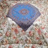 لحاف کرسی مدل گلدن سایز 300x300 سانتی متر