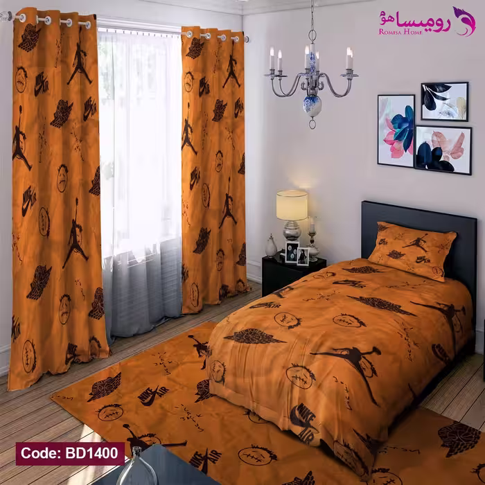قیمت و خرید روتختی طرح بسکتبال یک نفره برند دکو کد BD1340