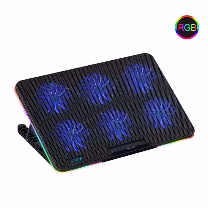 پایه خنک کننده 2فن لپ تاپ COOLCOLD F5
