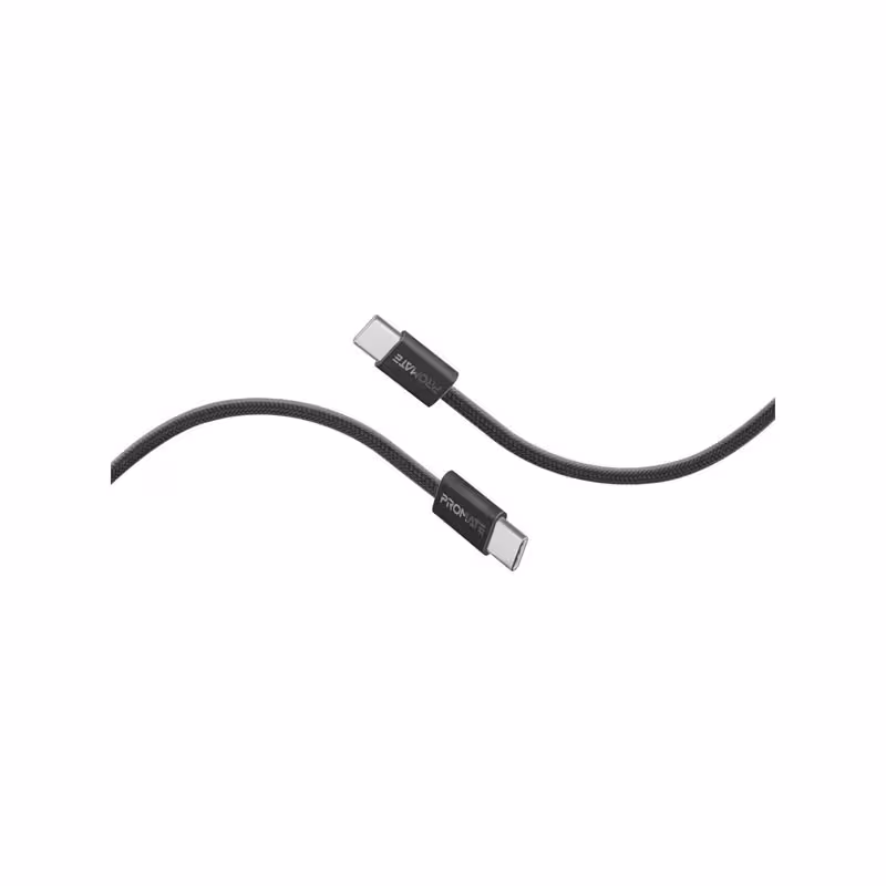 کابل USB-C پرومیت مدل Ecoline-CC120 طول 120 سانتی‌متر