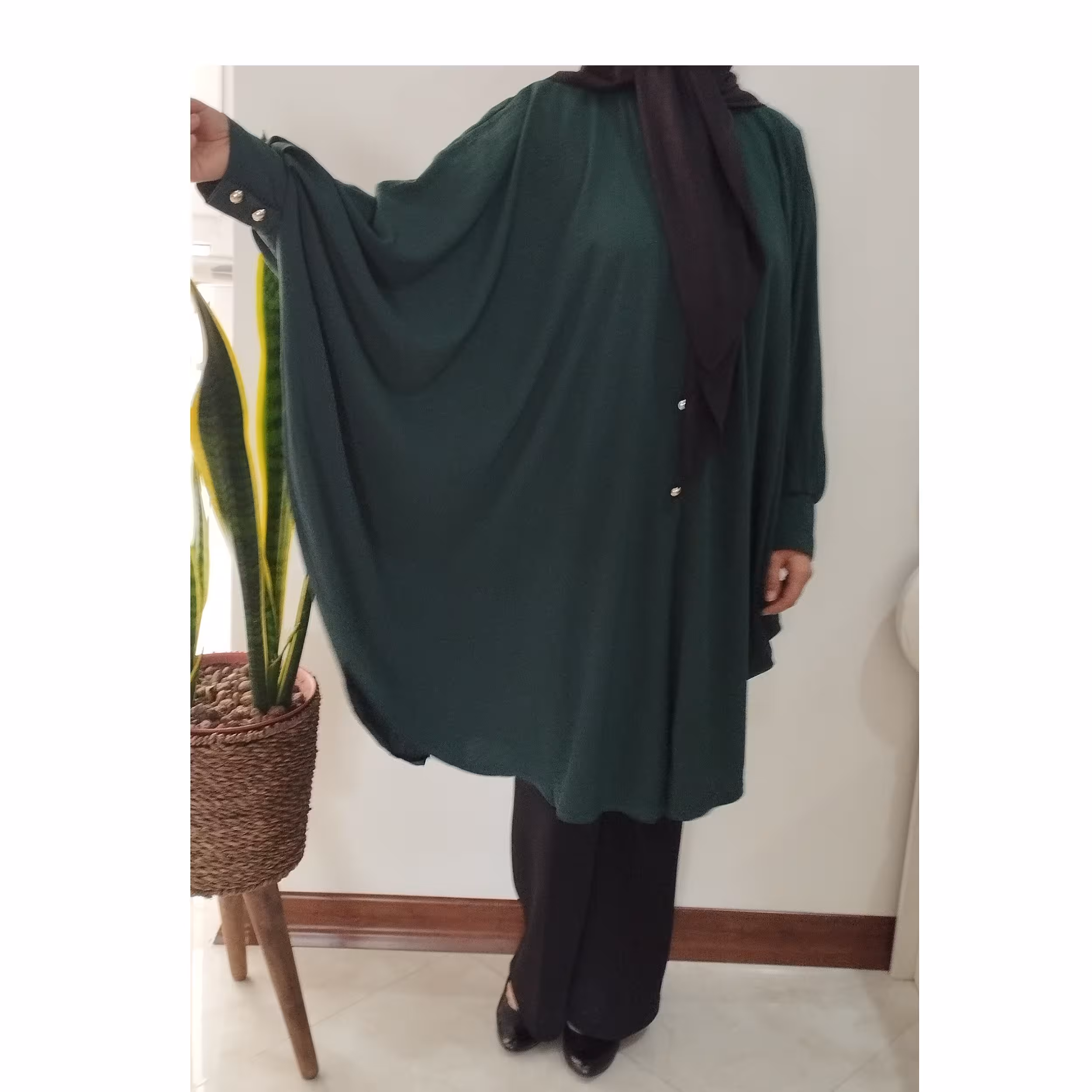 مانتو راحتی زنانه سایز بزرگ با ارسال رایگان
