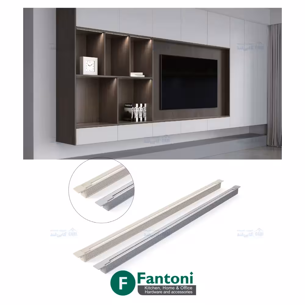 چراغ LED شیار خور با نور شیبدار سایز 60 تا 250 فانتونی N711 تا N714