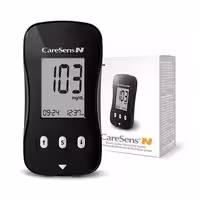 دستگاه تست قند خون کرسنس مدل Caresense IS643212-R با نوار 25تایی