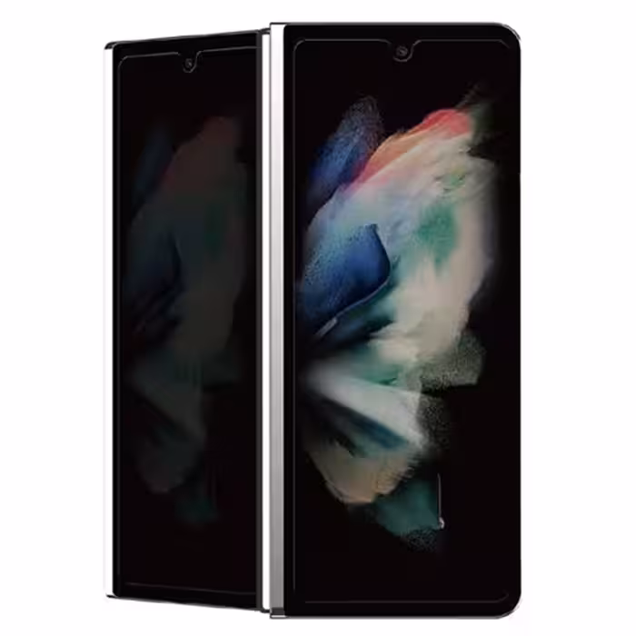 گلس شیشه ای گوشی آراری مدل حریم خصوصی Core H Plus مناسب Galaxy Z Fold 3 پک دو عددی