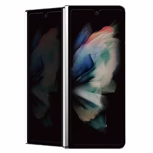 گلس شیشه ای گوشی آراری مدل حریم خصوصی Core H Plus مناسب Galaxy Z Fold 3 پک دو عددی