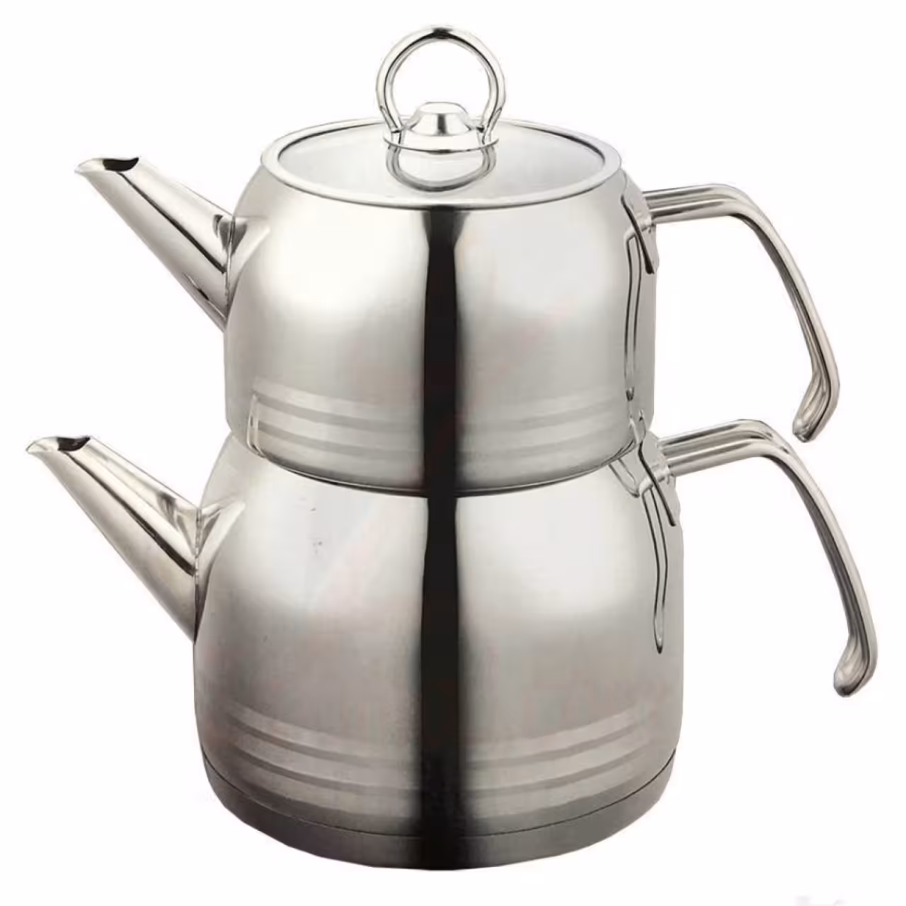 کتری و قوری تمام استیل کرکماز ترک مدل A1619