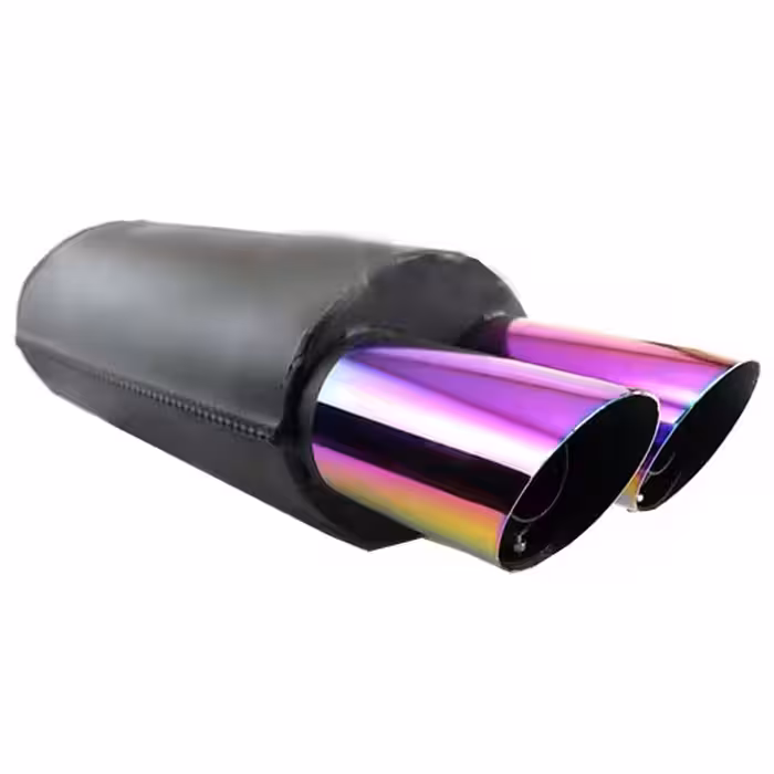 خرید منبع اگزوز اسپرت خودرو رویال دولول هفت رنگ کد 717 | اتوموبی