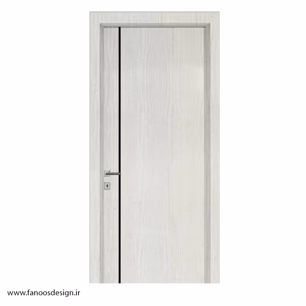 درب پلی‌وود رنگ یخی برای اتاق خواب لوکس کد 4653