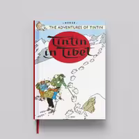 کتاب Tintin in Tibet جلد سخت (HARDCOVER)