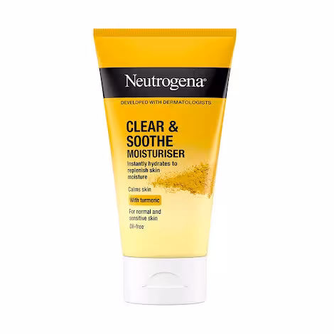 کرم مرطوب کننده زردچوبه نوتروژینا ( NEUTROGENA – Clear & Soothe Moisturiser 75ml )