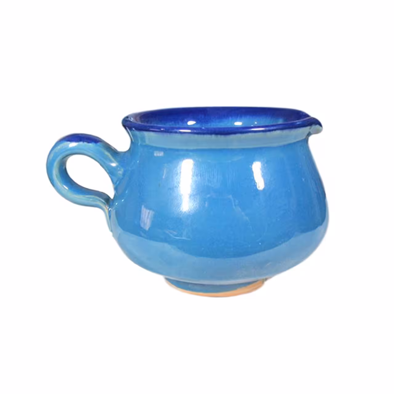 سس خوری و شکر خوری سفالی درجه 1 طرح فیروزه ای