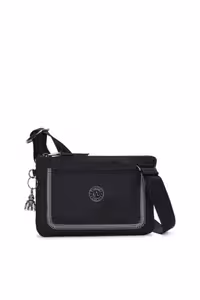 کیف شانه ای مشکی مردانه و زنانه سیاه کوچک Riri اورجینال Kipling