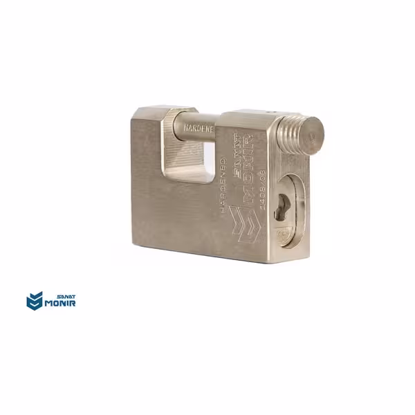 قفل کتابی منیرصنعت M95 - یراقینو فروش یراق آلات کابینت و درب