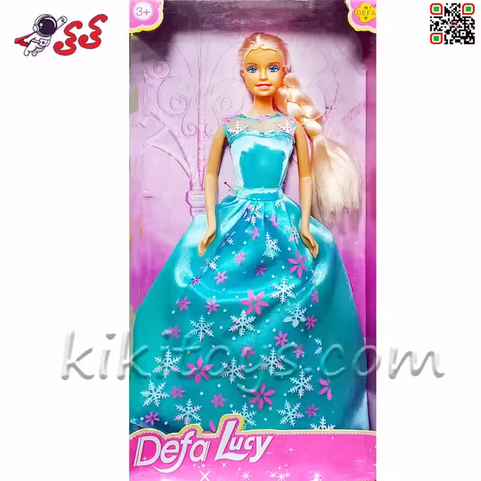 عروسک باربی شخصیت کارتونی فروزن السا اسباب بازی Barbi DEFA LUCY 8326