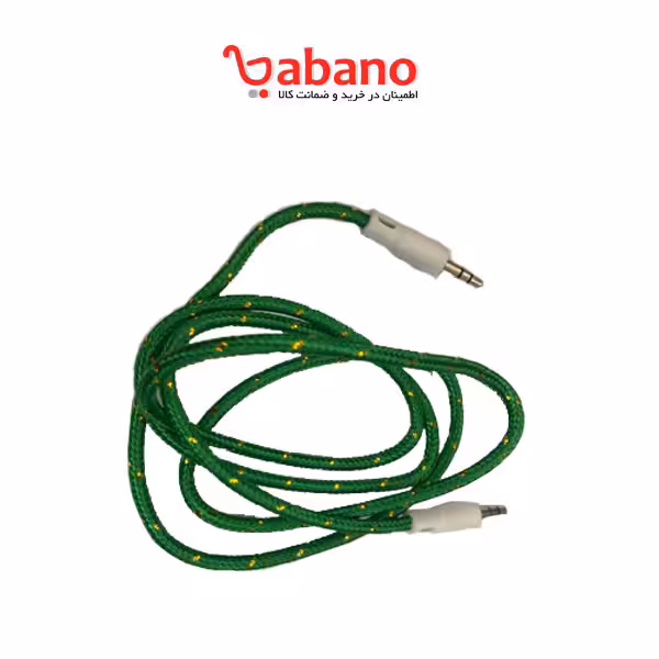 کابل AUX رنگی جنس کنفی
