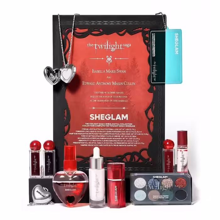 پک آرایشی شیگلم SHEGLAM کالکشن حماسه گرگ و میش The Twilight saga