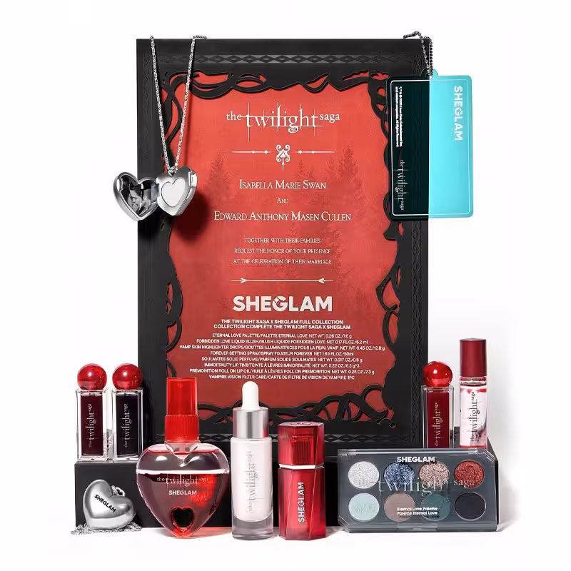 پک آرایشی شیگلم SHEGLAM کالکشن حماسه گرگ و میش The Twilight saga