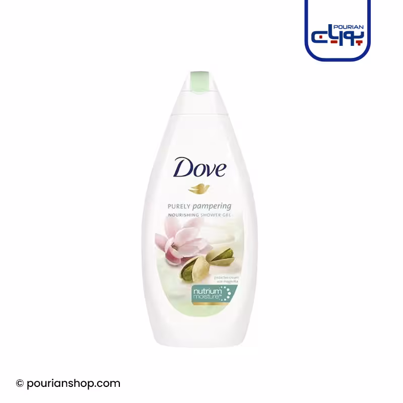 شامپو بدن داو حاوی پسته و گل مگنولیا _ Purely Pampering