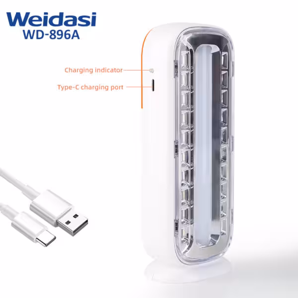 چراغ اضطراری ویداسی مدل WD-896A