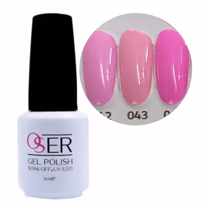 لاک ژل ناخن اوسر شماره 043 OSER GEL PULISH