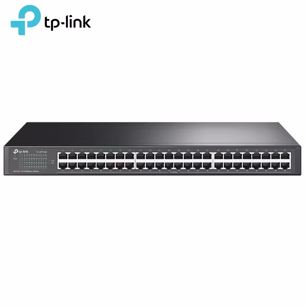 سوئیچ شبکه 48 پورت 10/100 تی پی لینک مدل TP-Link TL-SF1048