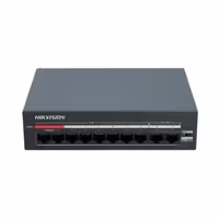 سوییچ شبکه 8 پورت PoE هایک ویژن (HIK-Vision) مدل DS-XS10-P