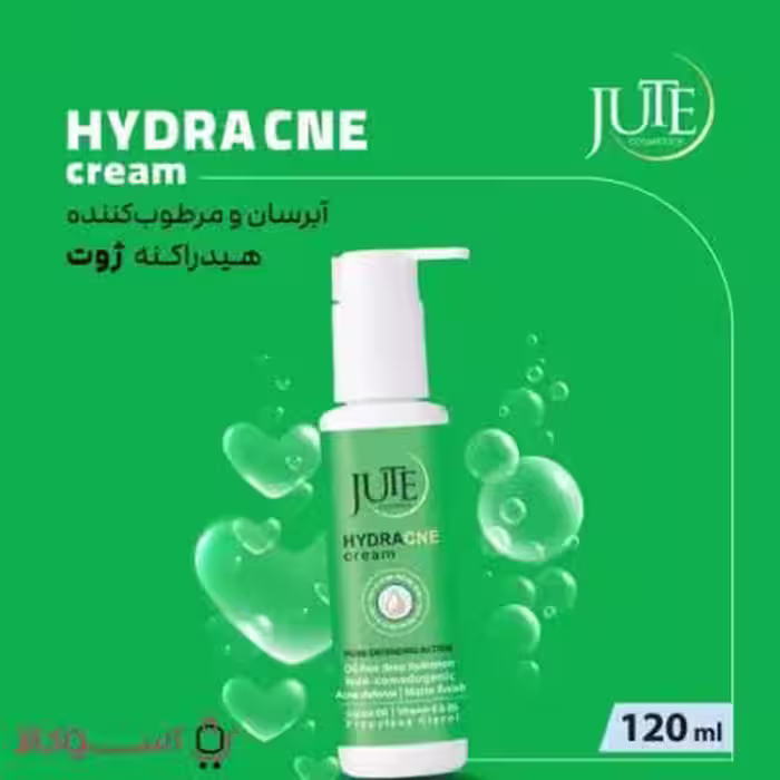 کرم آبرسان و مرطوب کننده ژوت مدل hydracne حجم 120 میل
