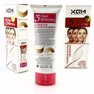 کرم سفید کننده صورت و بدن تیوپی 3 روزه شینگ کیمی 100 گرم کد x1963
