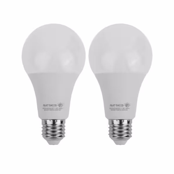 لامپ ال ای دی 15 وات پارت شید مدل Day Light پایه E27 بسته 2 عددی