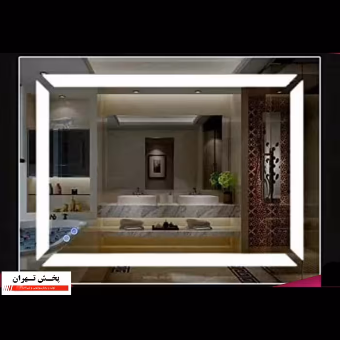 آینه بک لایت سند بلاست مدل m05 سایز 50*70