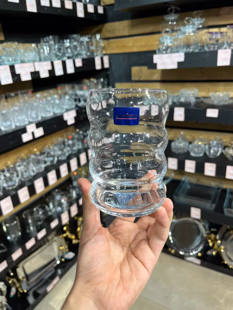 لیوان پیرکس حلزونی