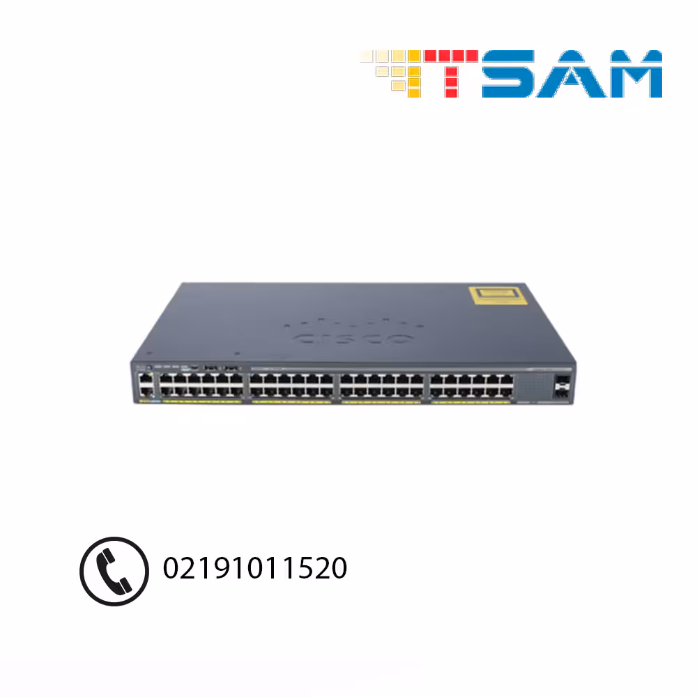 سوئیچ شبکه 48 پورت سیسکو WS-C2960X-48TS-L