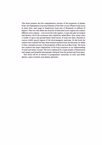 خرید و دانلود نسخه کامل کتاب Plasma Loops in the Solar Corona (Cambridge Astrophysics)