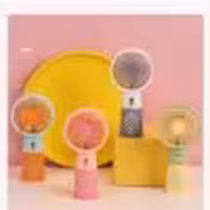 پنکه رو میزی و دستی شارژی مدل DianDi Lighting Fan DD5589